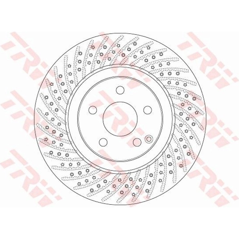 15 481 110 Bremsscheibe VA DF6433S 15 481 110 Bremsscheibe VA DF6433S