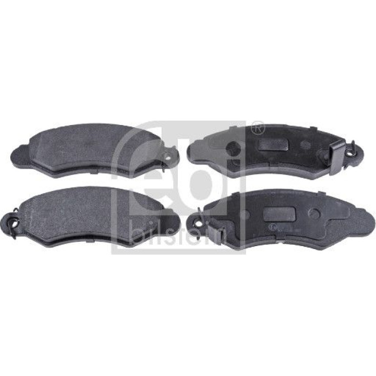 FEBI BILSTEIN Bremsbelagsatz, Scheibenbremse 116398 FEBI BILSTEIN Bremsbelagsatz, Scheibenbremse 116398