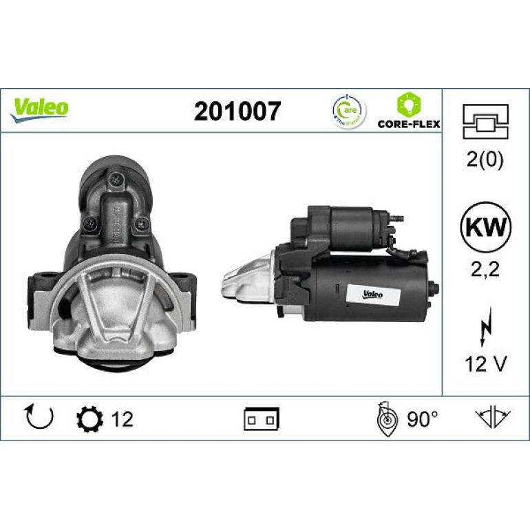 VALEO Anlasser 201007 VALEO Anlasser 201007