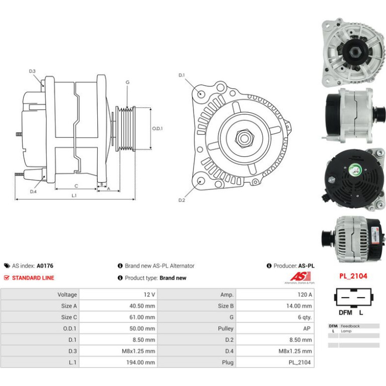 Generator A0176 Generator A0176