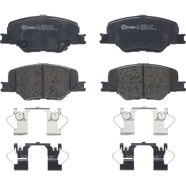 BREMBO Bremsklötze VA P 59 096 BREMBO Bremsklötze VA P 59 096