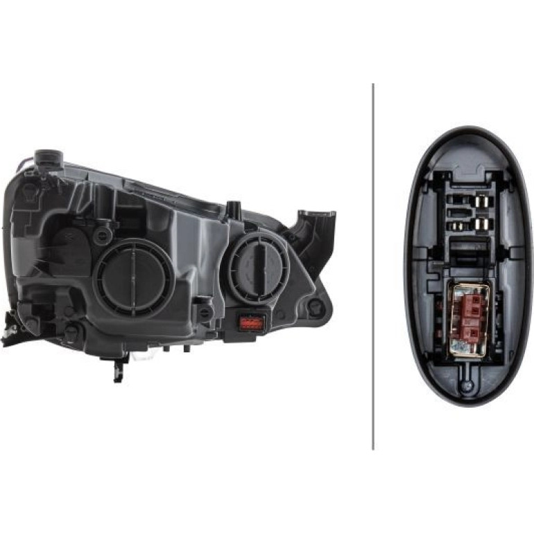 Hauptscheinwerfer 1ZT 010 012-411 Hauptscheinwerfer 1ZT 010 012-411