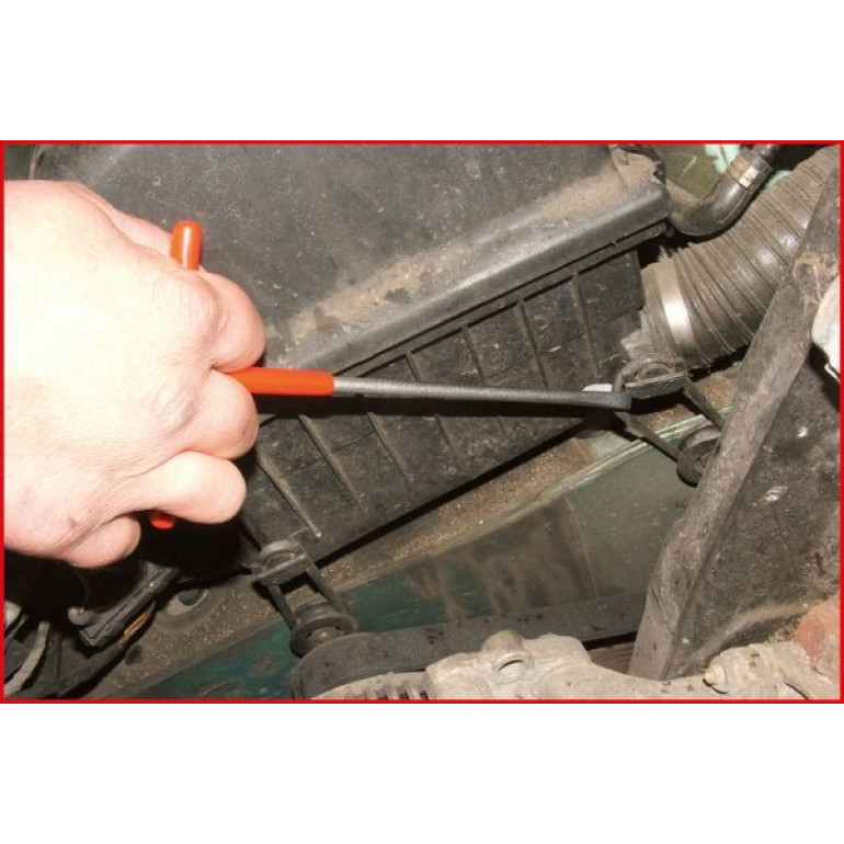 KS TOOLS Spezial-Auspuffwerkzeug mit Haken für Profilringe 150.1242 KS TOOLS Spezial-Auspuffwerkzeug mit Haken für Profilringe 150.1242