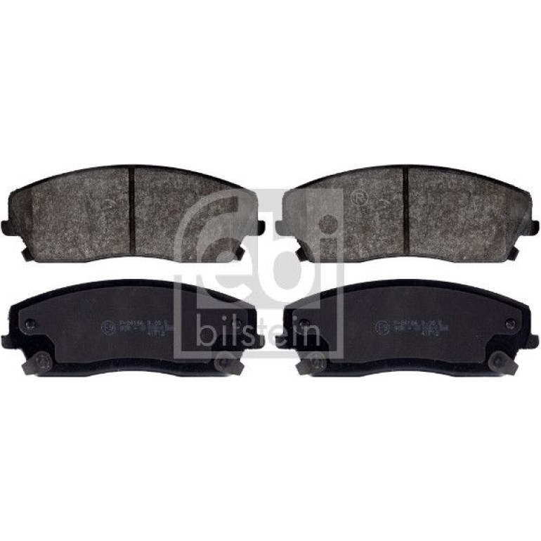 FEBI BILSTEIN Bremsbeläge 116108 FEBI BILSTEIN Bremsbeläge 116108