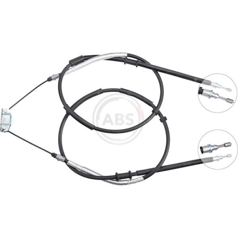 A.B.S. Handbremsseil Seilzug Festellbremse K10155 A.B.S. Handbremsseil Seilzug Festellbremse K10155