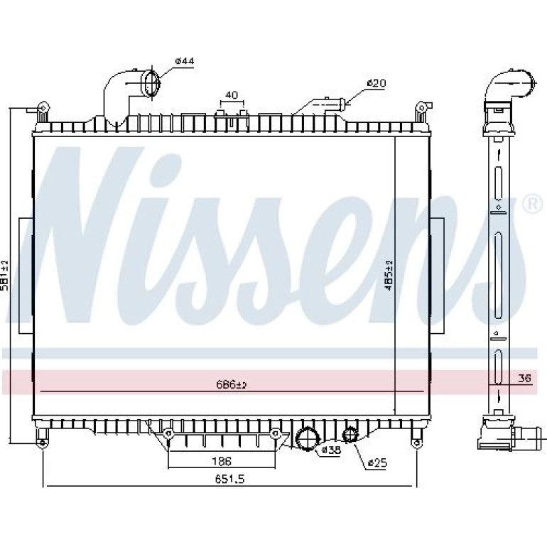 Wasserkühler PKW 64330 Wasserkühler PKW 64330