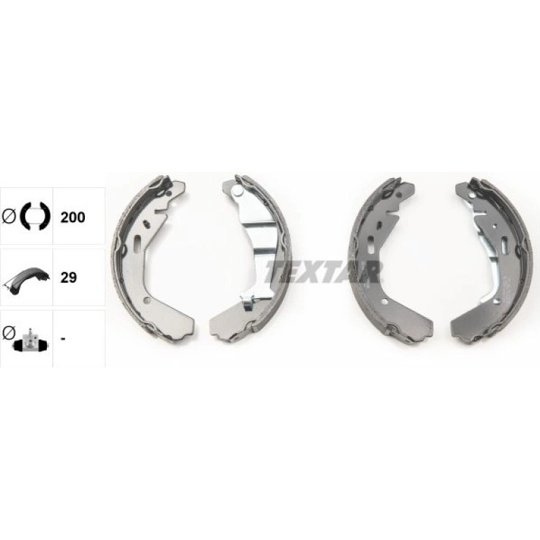 Bremsbacken Suzuki Wagon R+/Agila 91065200 Bremsbacken Suzuki Wagon R+/Agila 91065200