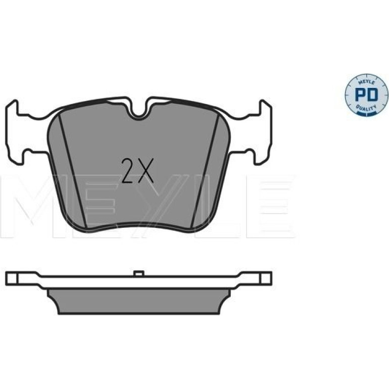 Bremsbelagsatz Db T. W205 1.6-4.0 14 025 253 5416/PD Bremsbelagsatz Db T. W205 1.6-4.0 14 025 253 5416/PD