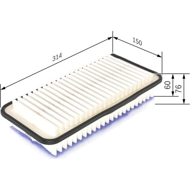 Luftfilter F 026 400 143 Luftfilter F 026 400 143