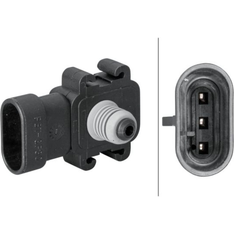 HELLA Sensor, Ladedruck 6PP 009 400-201 HELLA Sensor, Ladedruck 6PP 009 400-201