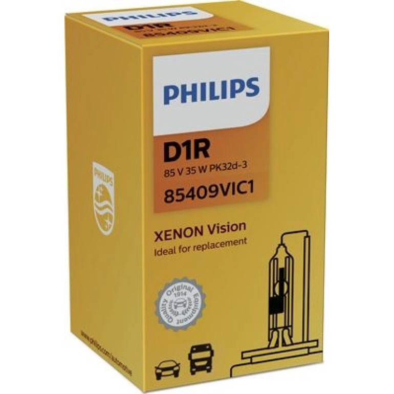 D1R 35W PK32d-3 Xenon Vision 1 Stück Philips 85409VIC1 D1R 35W PK32d-3 Xenon Vision 1 Stück Philips 85409VIC1