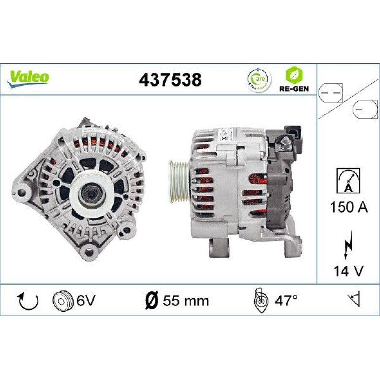 VALEO Generator 437538 VALEO Generator 437538