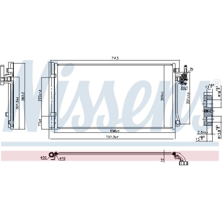 Kondensator PKW 941175 Kondensator PKW 941175