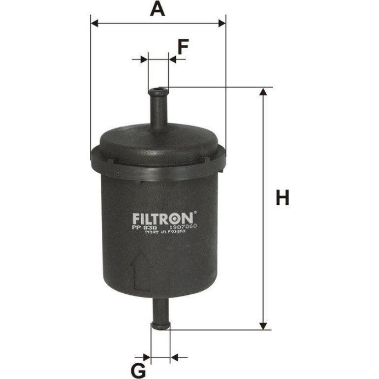 FILTRON Kraftstofffilter PP 830 FILTRON Kraftstofffilter PP 830