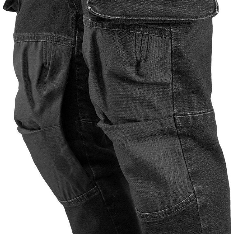 Denim-Arbeitshose, Schwarz, Größe Xl 81-236-XL Denim-Arbeitshose, Schwarz, Größe Xl 81-236-XL