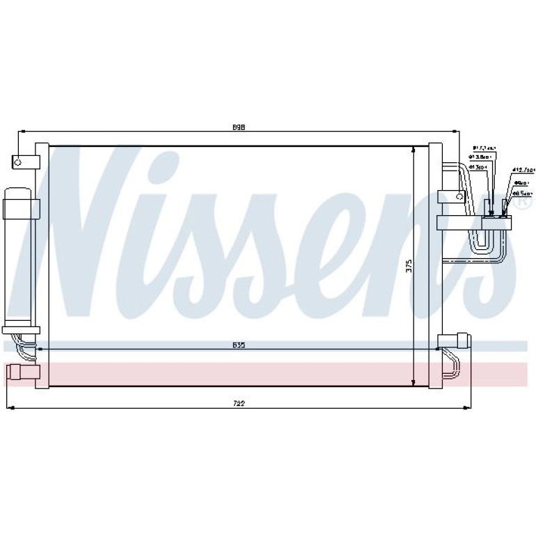 Kondensator PKW 94801 Kondensator PKW 94801