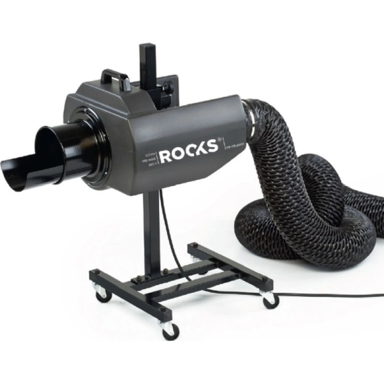 Rooks mobiler Abgasabsauger – 430 m³/h, Ø 120 mm, 230V Rooks mobiler Abgasabsauger – 430 m³/h, Ø 120 mm, 230V
