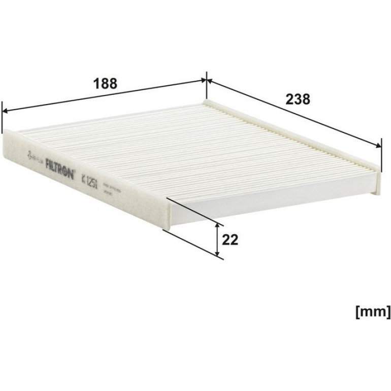 FILTRON Filter, Innenraumluft K 1251
