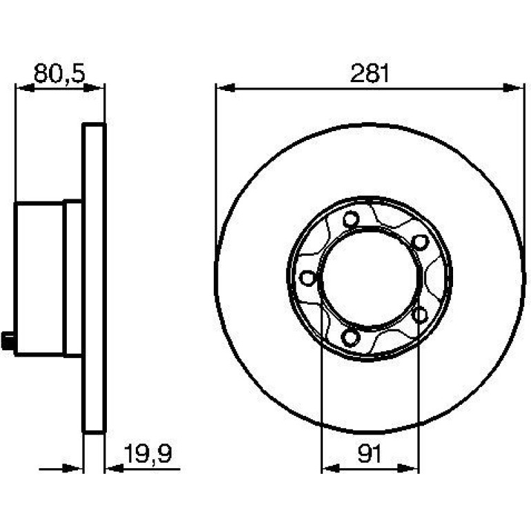Bremsscheibe VA 0 986 478 138 Bremsscheibe VA 0 986 478 138