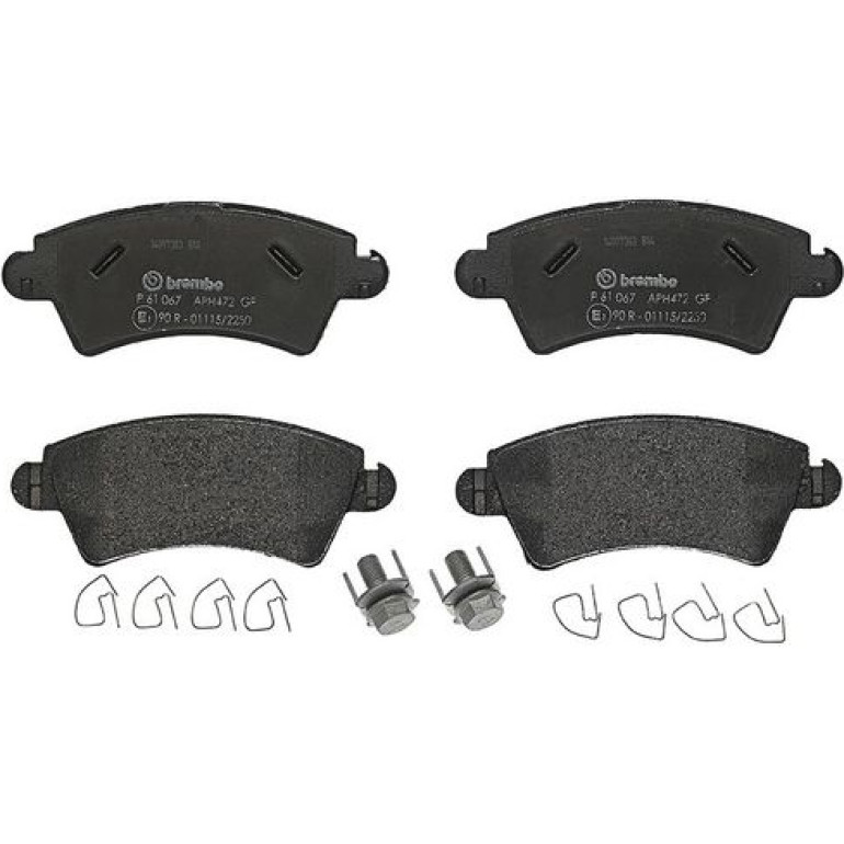 BREMBO Bremsklötze VA P 61 067 BREMBO Bremsklötze VA P 61 067