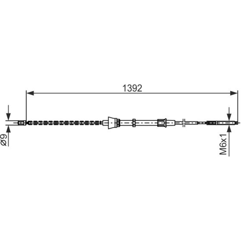 Handbremsseil 1987477680 Handbremsseil 1987477680