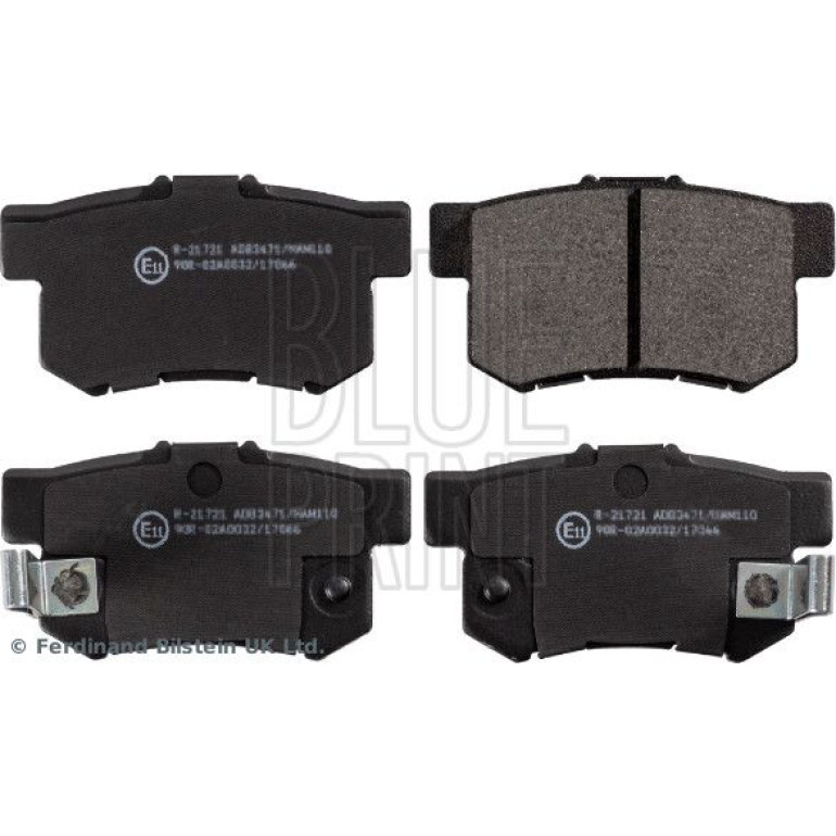 Bremsbelagsatz Honda T. Accord -98-/Prelude 96-/Legend/Civic 97-/Suzuki/Rover 600 ADH24247 Bremsbelagsatz Honda T. Accord -98-/Prelude 96-/Legend/Civic 97-/Suzuki/Rover 600 ADH24247
