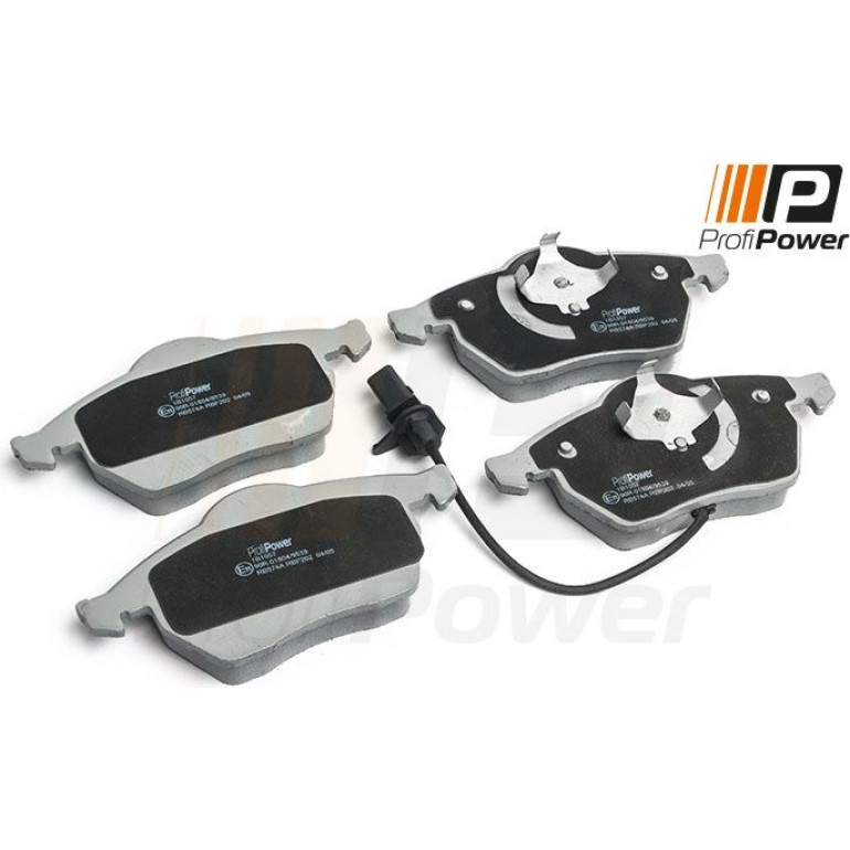 PROFIPOWER Bremsbelagsatz, Scheibenbremse 1B1057