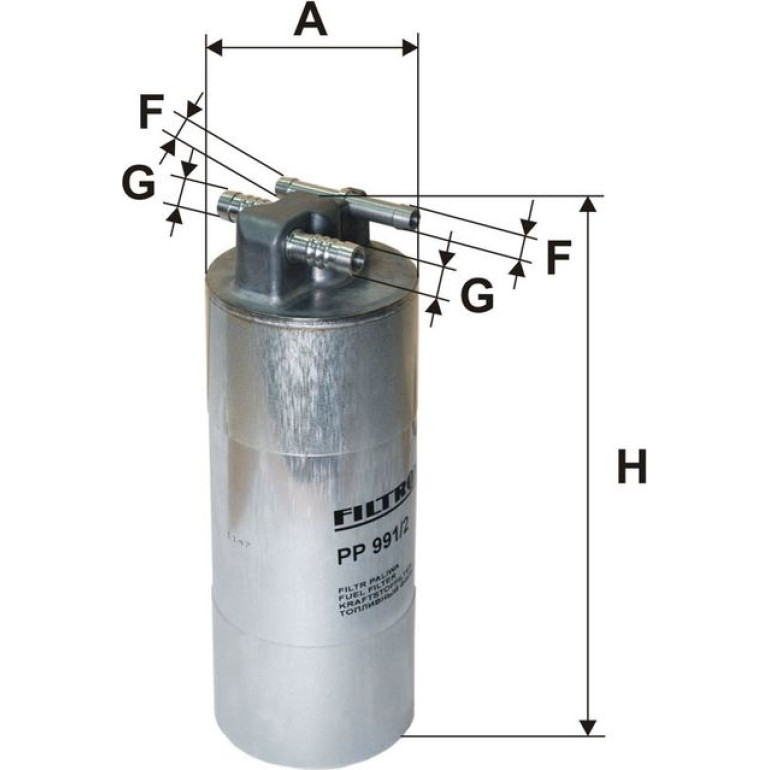 FILTRON Kraftstofffilter PP 991/2 FILTRON Kraftstofffilter PP 991/2