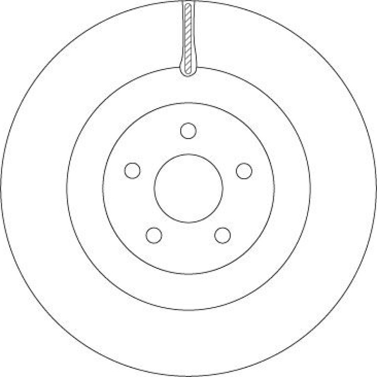 51 481 091 Bremsscheibe VA DF6871 51 481 091 Bremsscheibe VA DF6871