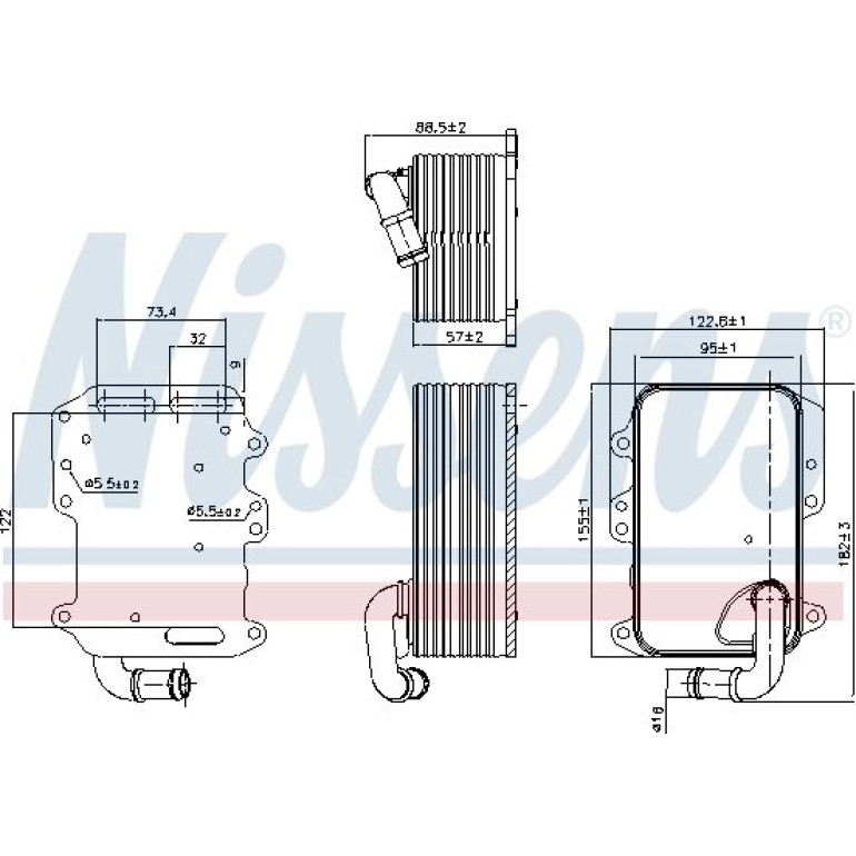 Ölkühler PKW 90807