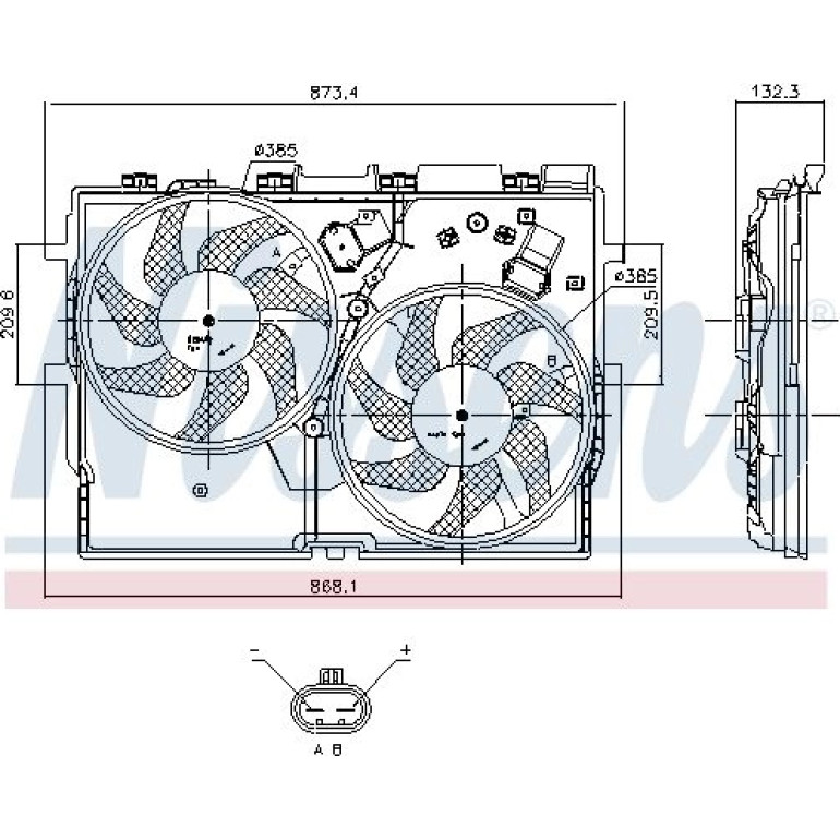 Kühlerlüfter PKW 85958 Kühlerlüfter PKW 85958