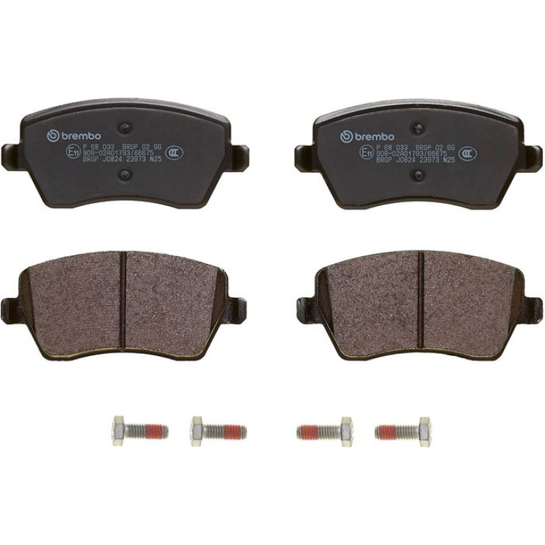BREMBO Bremsklötze VA P 68 033 BREMBO Bremsklötze VA P 68 033