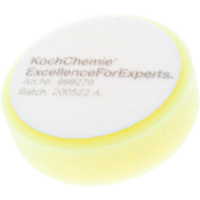 Koch Chemie Schleifschwamm gelb mittelhart, gerundet 160 x 30 mm 999044