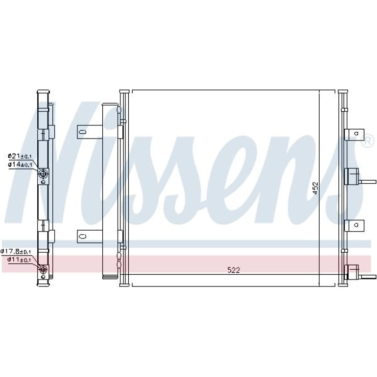 Kondensator PKW 940117 Kondensator PKW 940117