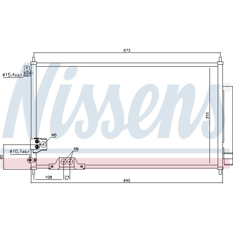 Kondensator PKW 94788 Kondensator PKW 94788
