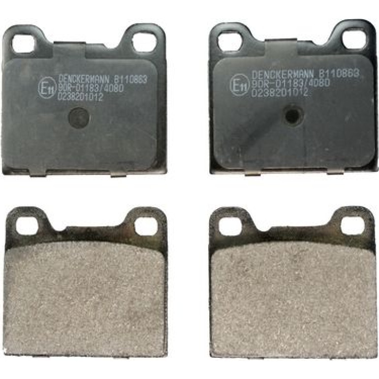 DENCKERMANN Bremsbeläge B110863 DENCKERMANN Bremsbeläge B110863
