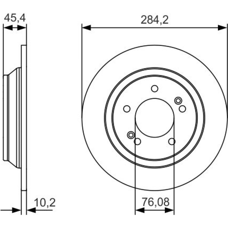 Bremsscheibe 0 986 479 C39 Bremsscheibe 0 986 479 C39