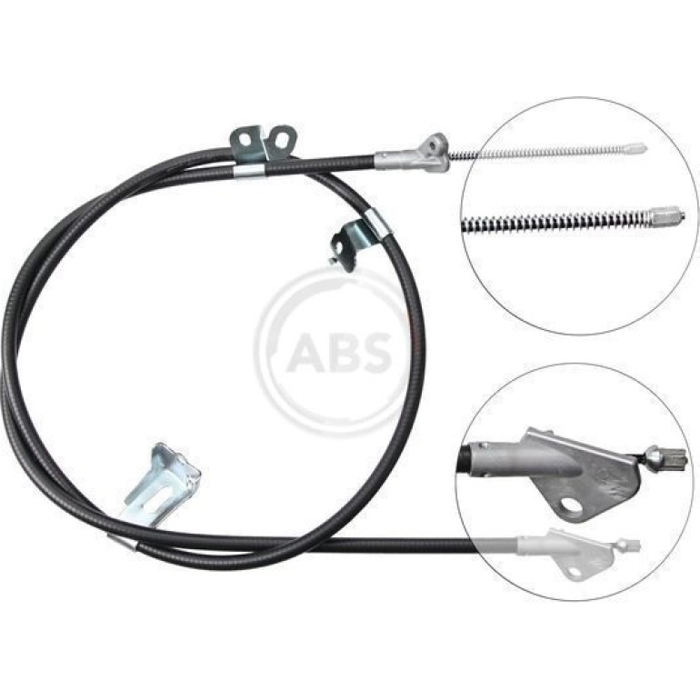 A.B.S. Handbremsseil Seilzug Festellbremse K19517 A.B.S. Handbremsseil Seilzug Festellbremse K19517