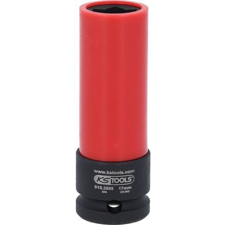 KS TOOLS Spezial-Power-Radmutter mit Spezialprofil für Alufelgen, Mercedes, lang, 17 mm 515.2055 KS TOOLS Spezial-Power-Radmutter mit Spezialprofil für Alufelgen, Mercedes, lang, 17 mm 515.2055