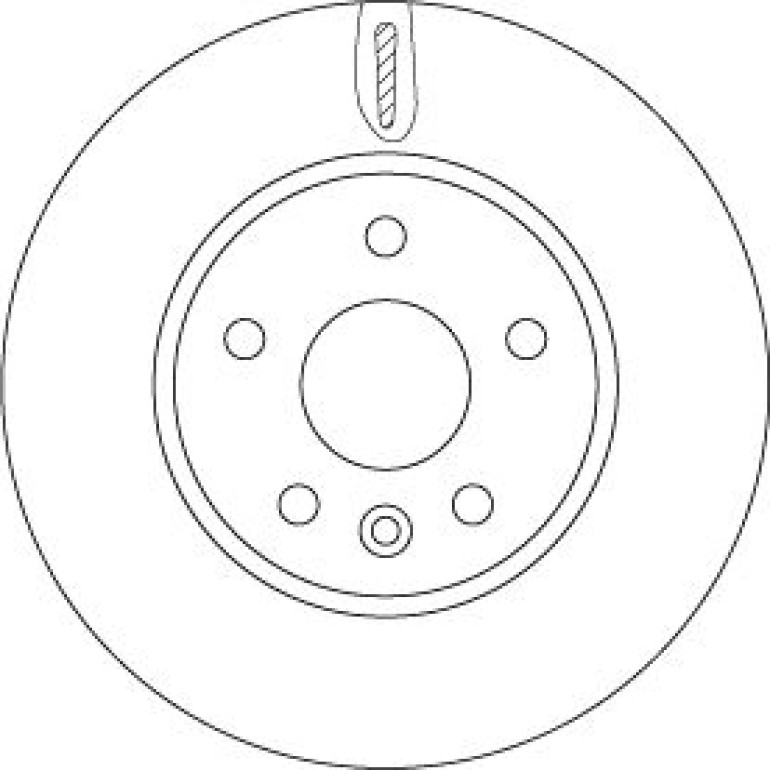 10 481 062 Bremsscheibe VA DF6819 10 481 062 Bremsscheibe VA DF6819