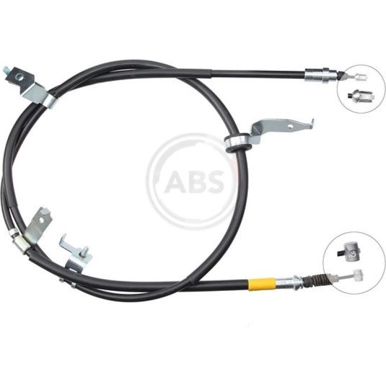 A.B.S. Handbremsseil Seilzug Festellbremse K15338 A.B.S. Handbremsseil Seilzug Festellbremse K15338