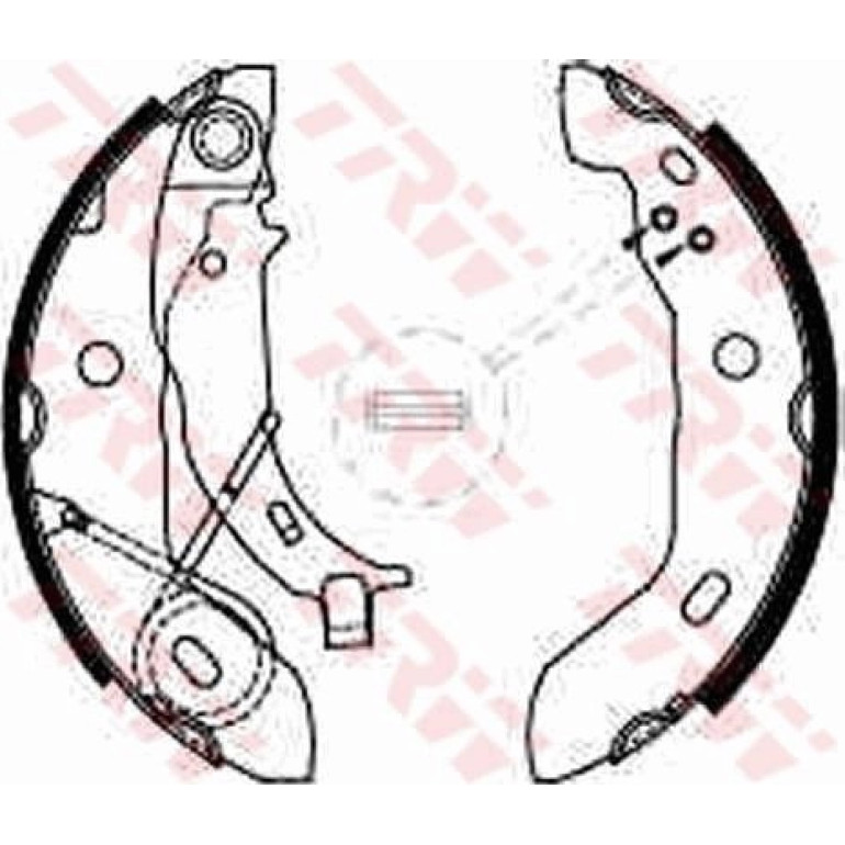 15 461 001 Bremsbacken GS8627 15 461 001 Bremsbacken GS8627