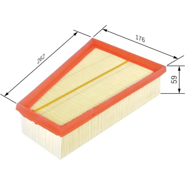 Luftfilter F 026 400 380 Luftfilter F 026 400 380