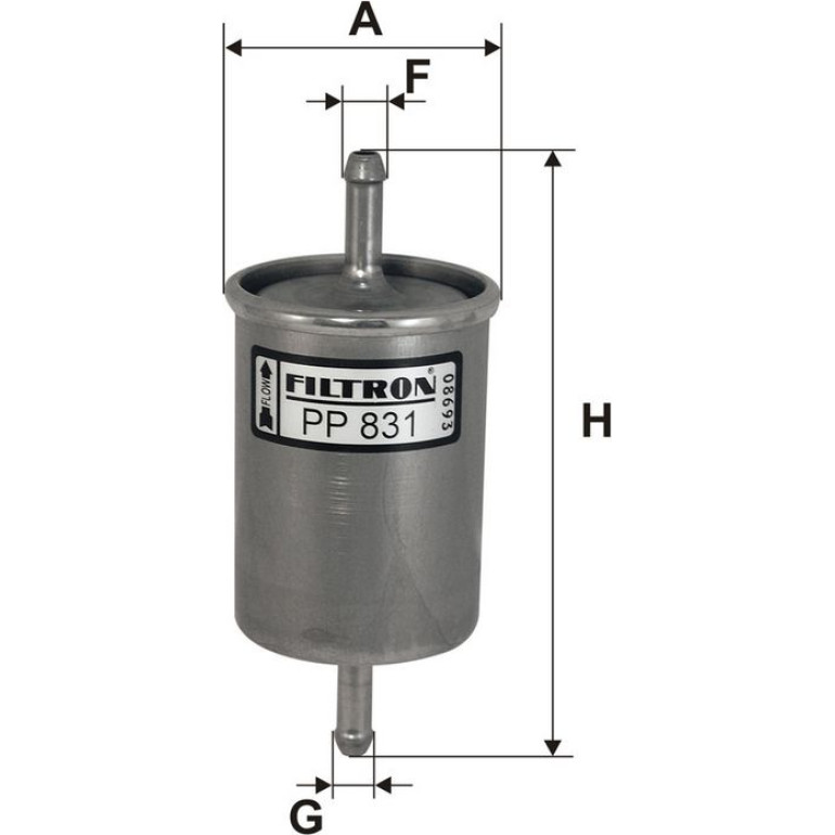 FILTRON Kraftstofffilter PP 831 FILTRON Kraftstofffilter PP 831