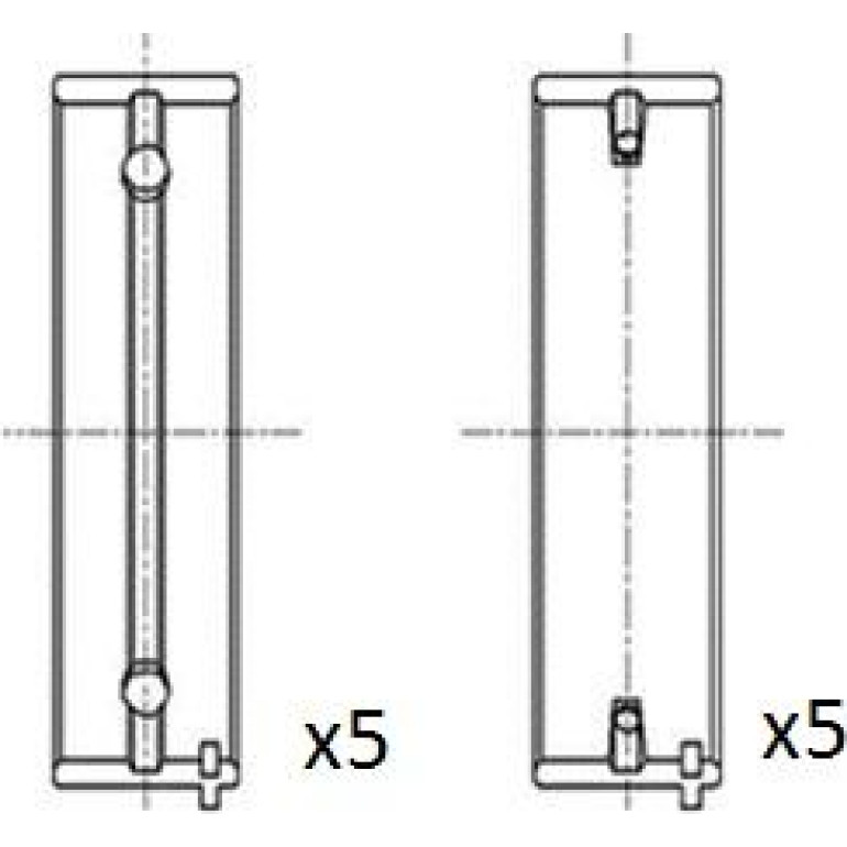 FAI AutoParts Kurbelwellenlager BM1003-STD FAI AutoParts Kurbelwellenlager BM1003-STD