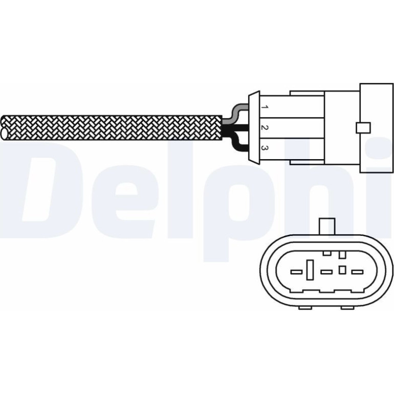 DELPHI Lambdasonde ES10971-12B1 DELPHI Lambdasonde ES10971-12B1