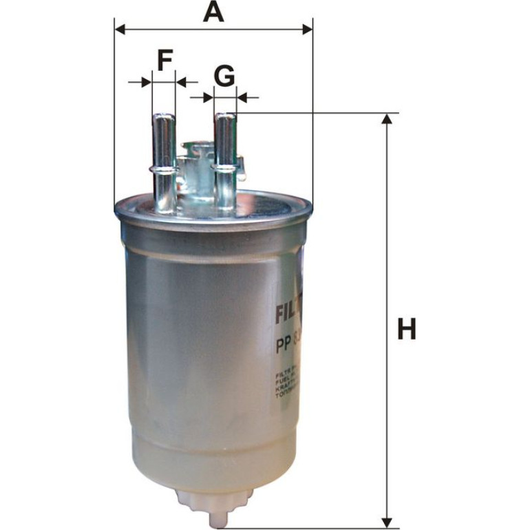 FILTRON Kraftstofffilter PP 838/5 FILTRON Kraftstofffilter PP 838/5
