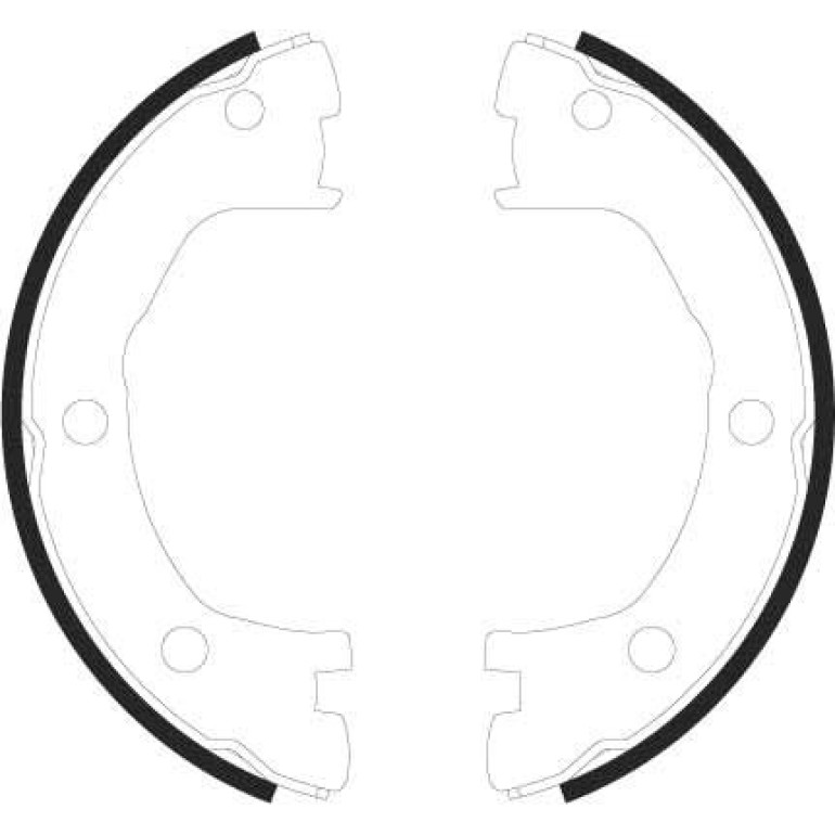40 461 024 Bremsbacken GS8440 40 461 024 Bremsbacken GS8440