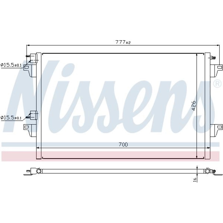 Kondensator PKW 940153 Kondensator PKW 940153