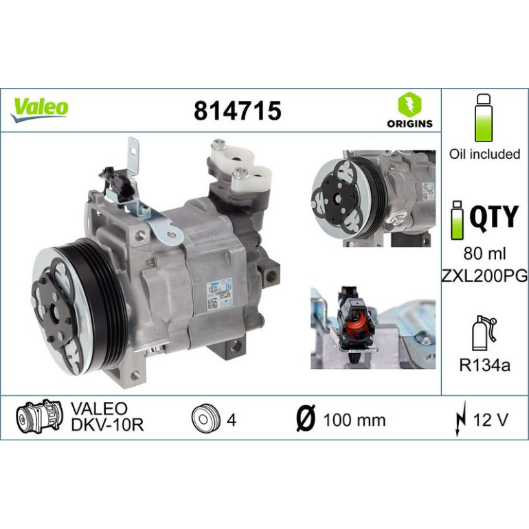 KOMPRESSOR, KLIMAANLAGE 814715 KOMPRESSOR, KLIMAANLAGE 814715